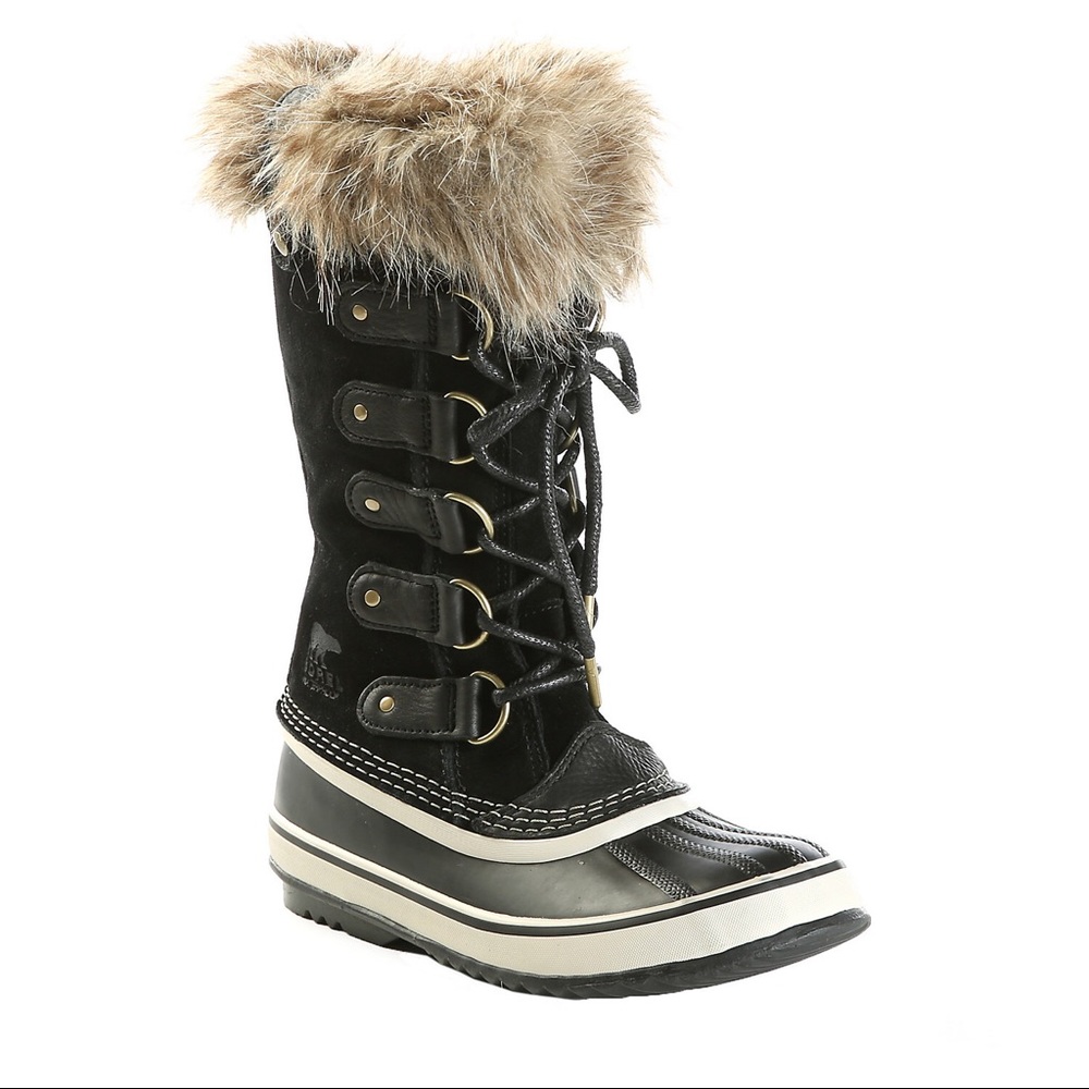 Sorel Joan of Arctic in Black/Stone